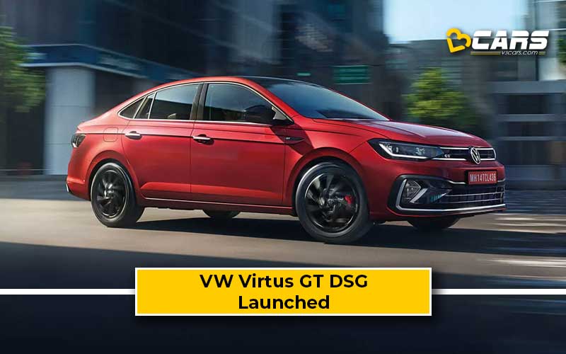 Volkswagen Virtus GT DSG Launched At Rs. 16.19 Lakh