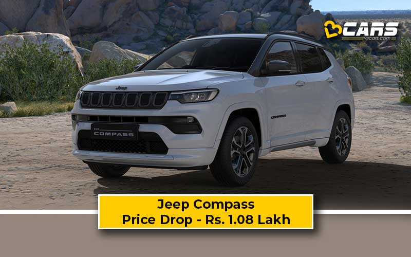 Jeep Compass Gets Rs. 1.0 Lakh Price Drop! Sign Of More To Come?
