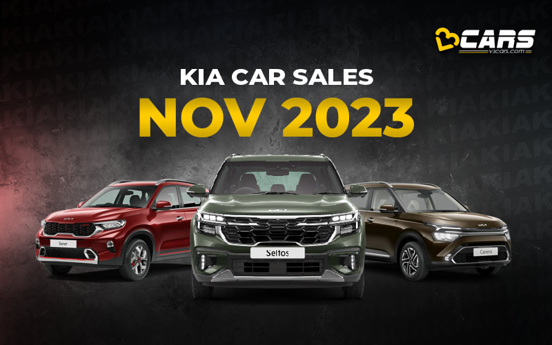 November 2023 Kia Car Sales Analysis YoY, MoM Change, 6Month Trend