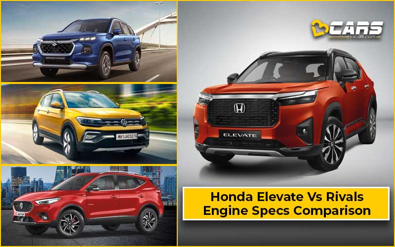 2023 Honda Elevate Vs Rivals — Engine Specs Comparison