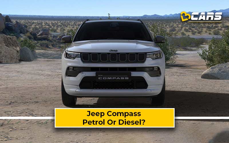 Jeep Compass Petrol Vs Diesel Mileage And Running Cost Comparison