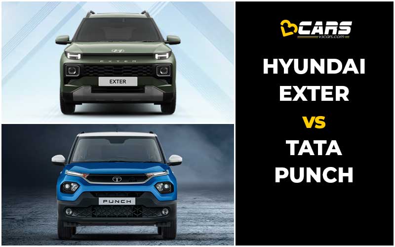 Exter Vs Punch Comparison Prices, Specs & Dimensions