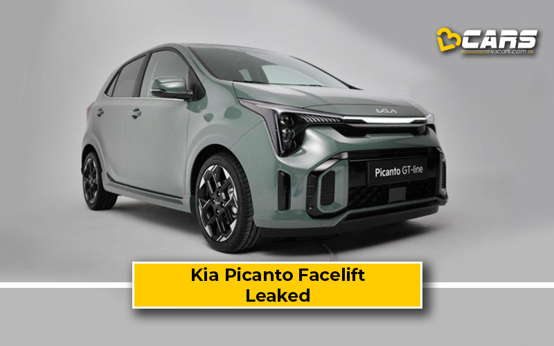 2023 Kia Picanto Facelift Leaked Before Global Debut