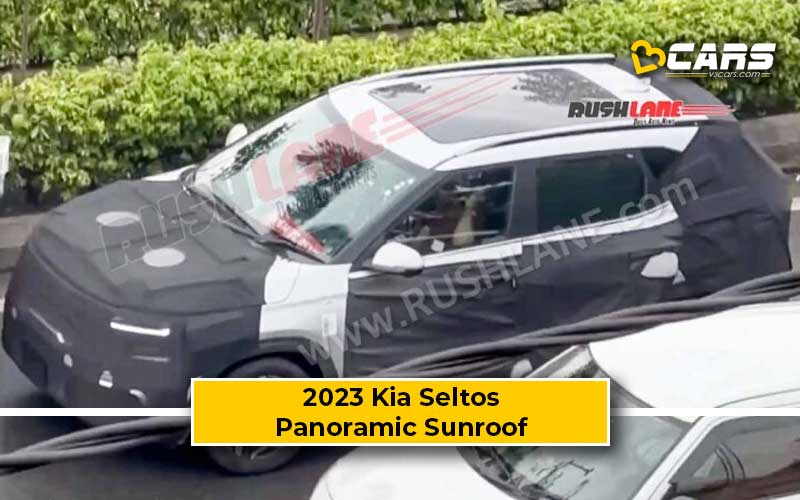 2023 Kia Seltos Facelift With Panoramic Sunroof Confirmed