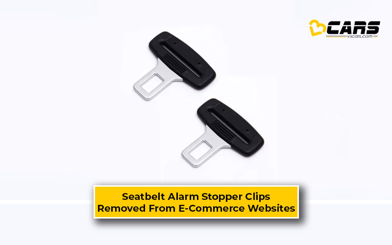Seatbelt Alarm Stopper Clips Removed From Platforms
