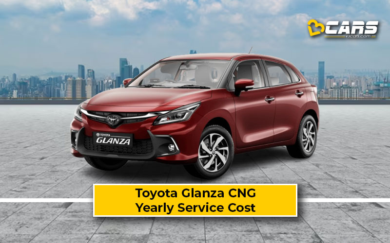 Toyota Glanza CNG Yearly Maintenance Cost