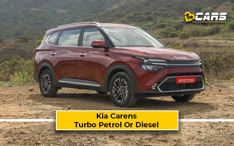 Kia Carens Turbo Petrol Vs Diesel Running Cost Comparison