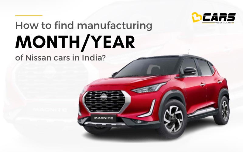 Check / Decode Nissan Car VIN Number & Manufacturing Date