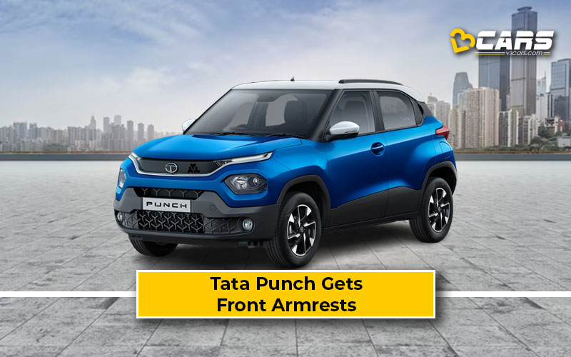 Tata Punch Gets Individual Front Seat Armrests