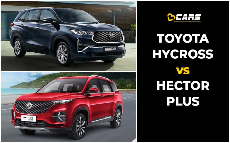 Innova Hycross Vs Hector Plus Comparison Prices, Specs, Dimensions