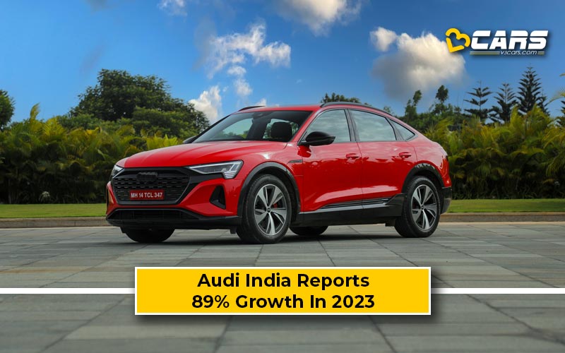 Audi India Records 89 Growth In 2023 7931 Units Sold (Press Release)