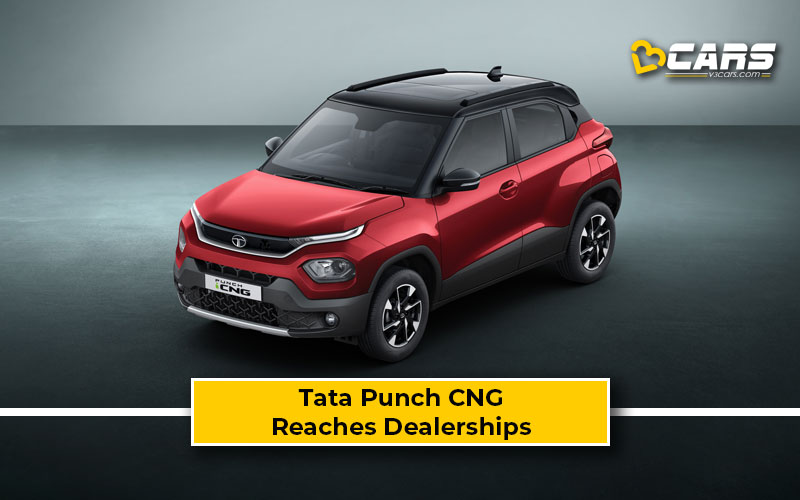 Tata Punch CNG Reaches Dealerships Ahead Of Launch
