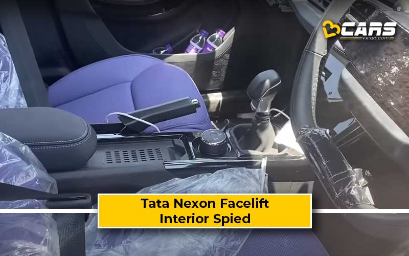 2023 Tata Nexon Facelift Interior Spotted (Updated News)