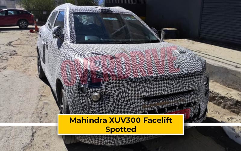 Mahindra XUV300 Spied With New Features Revealed