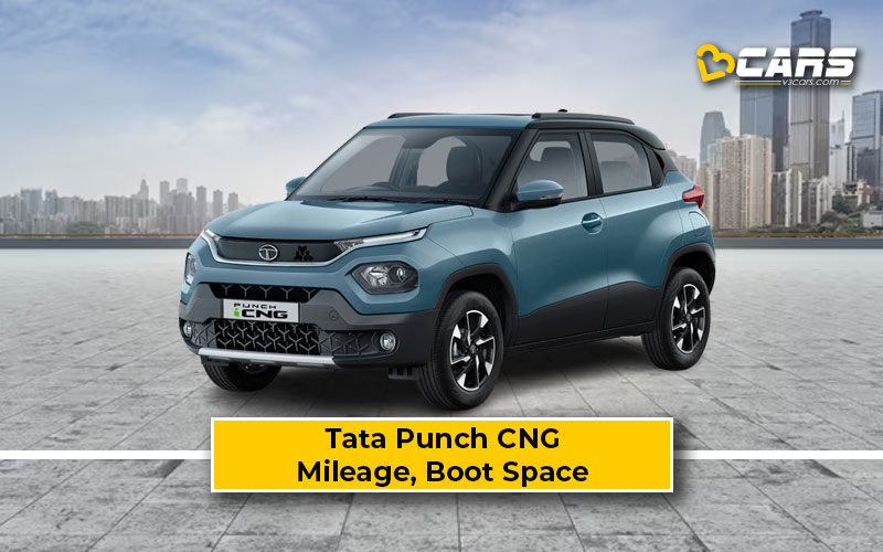 Tata Punch CNG Fuel Efficiency, Boot Space Revealed
