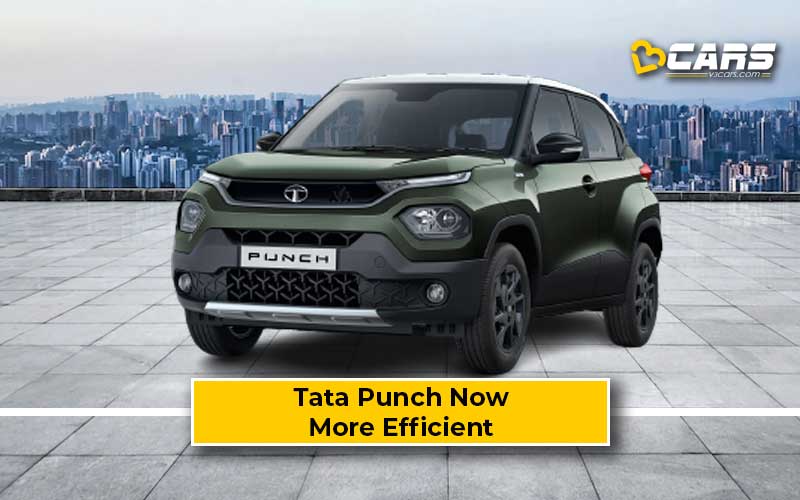 Updated Tata Punch Fuel Efficiency (Mileage) Improved