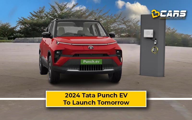 2024 Tata Punch EV To Launch Tomorrow