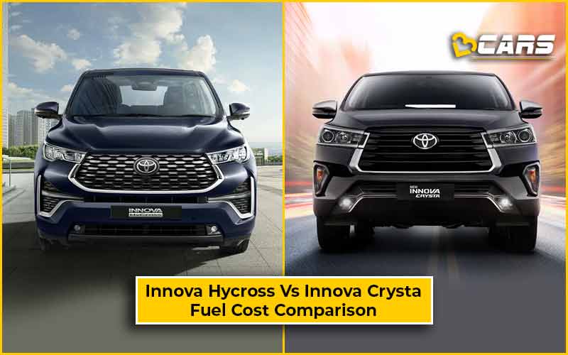 Innova Vs Innova Crysta Seating Capacity Toyota Innova Hycross Hybrid Petrol Vs Innova Crysta Diesel-Automatic