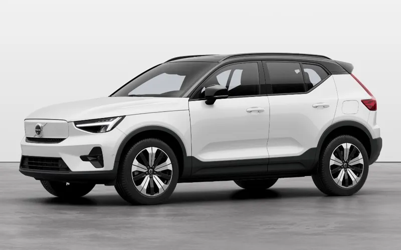 XC40 Recharge Crystal White