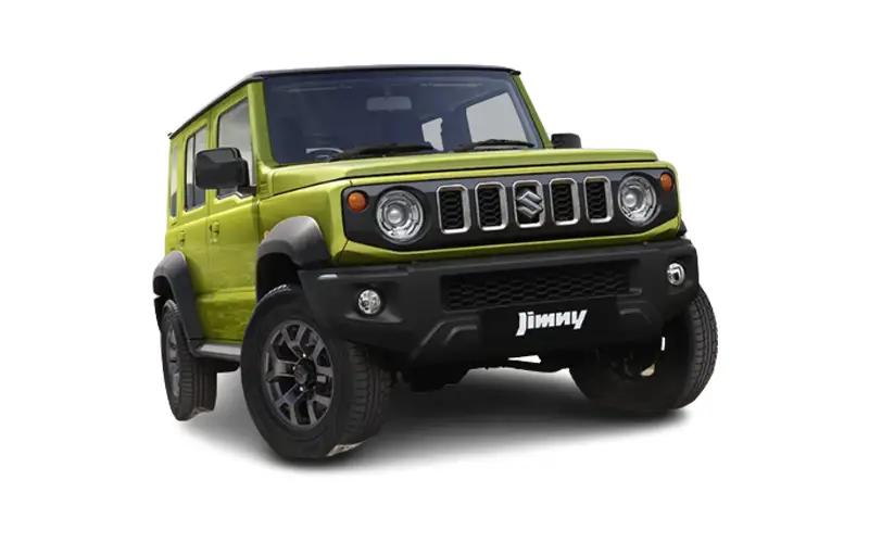 Jimny Kinetic Yellow + Bluish Black Roof