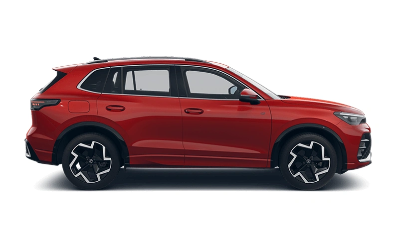 Tiguan R Line Persimmon Red Metallic