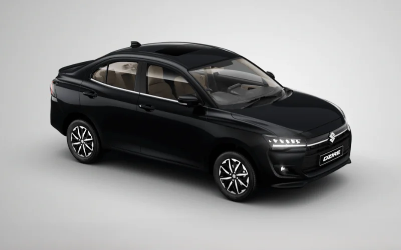Dzire Bluish Black