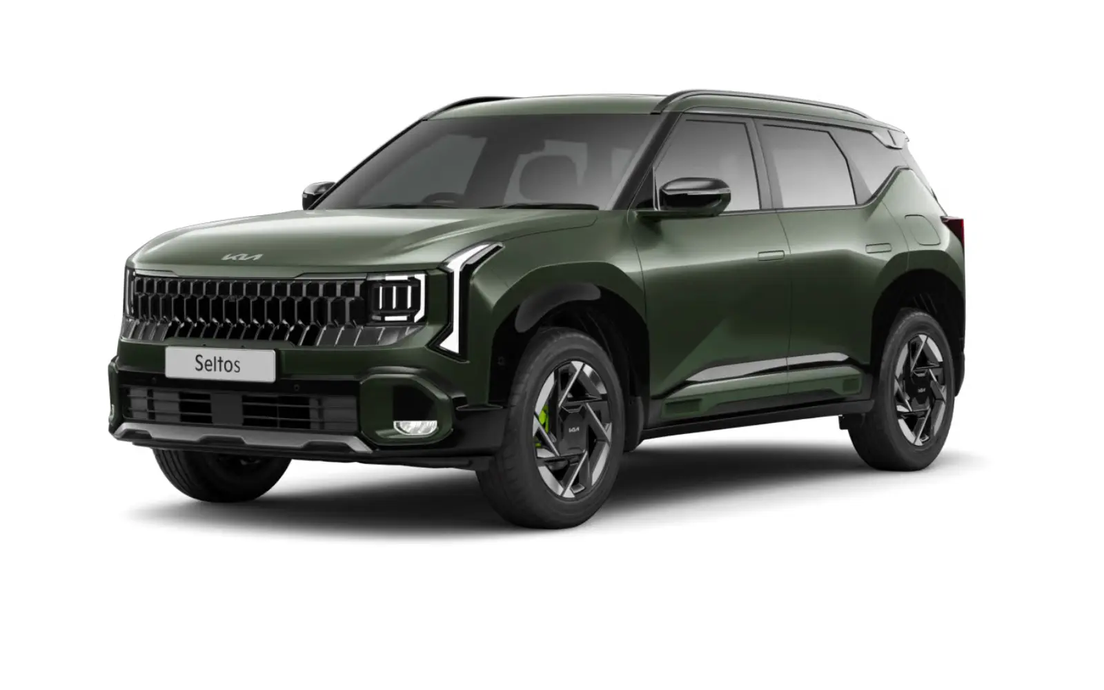 Next-gen Kia Seltos Pewter Olive