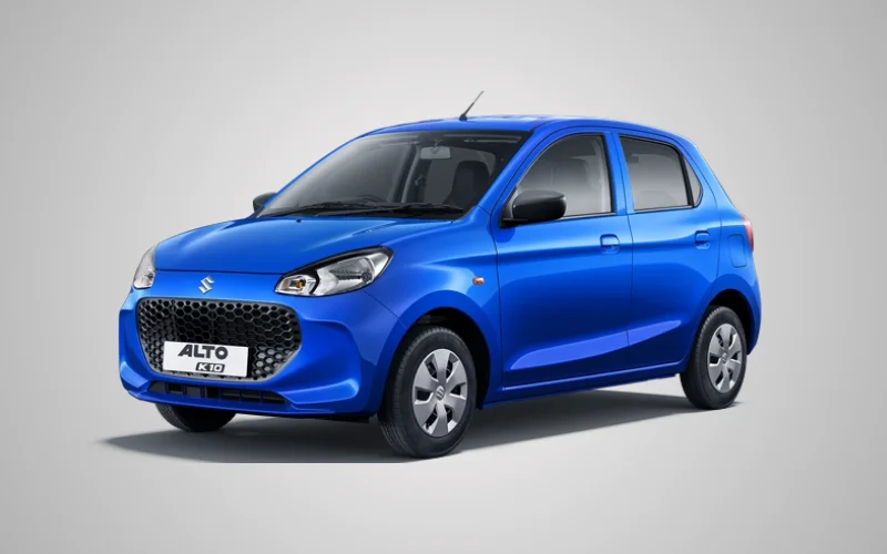 Alto K10 Metallic Speedy Blue