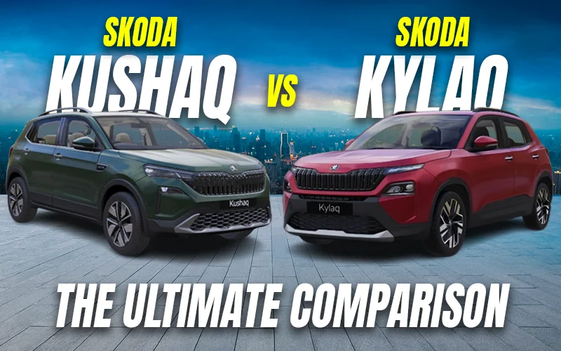 Skoda Kushaq vs Skoda Kylaq Sub Rs. 11 Lakh Battle | Which Car Is More Value For Money?