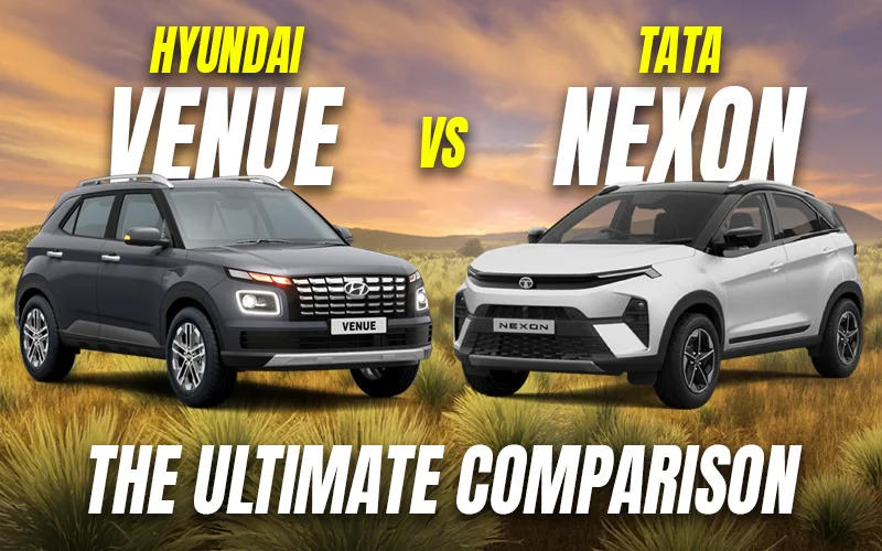 Hyundai Venue vs Tata Nexon Sub Rs. 10 Lakh Battle | Which Car Is More Value For Money?