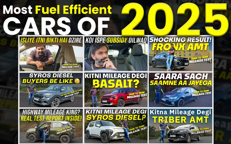 2025 Fuel Efficiency Test Report | The Most Fuel Efficient Cars Of 2025