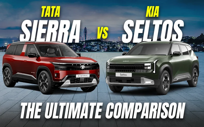 Tata Sierra vs Kia Seltos Sub | Rs. 16 Lakh Battle | Which Car Is More Value For Money?