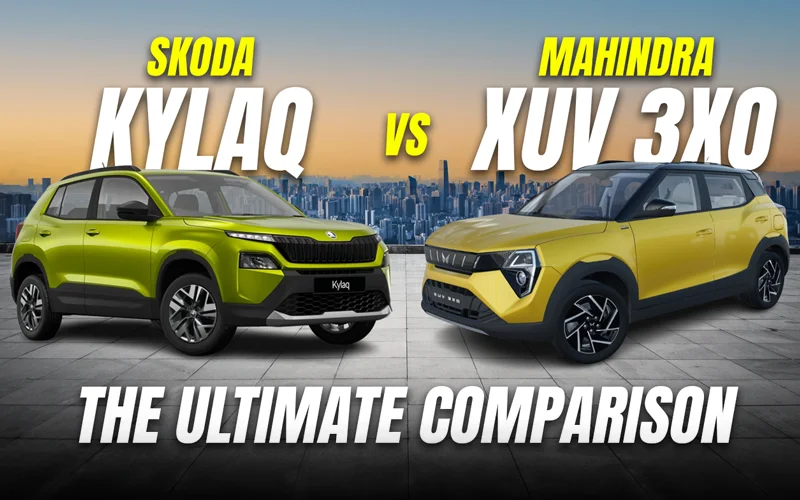Skoda Kylaq vs Mahindra XUV 3XO Sub Rs. 10 Lakh Battle | Which Car Is More Value For Money?