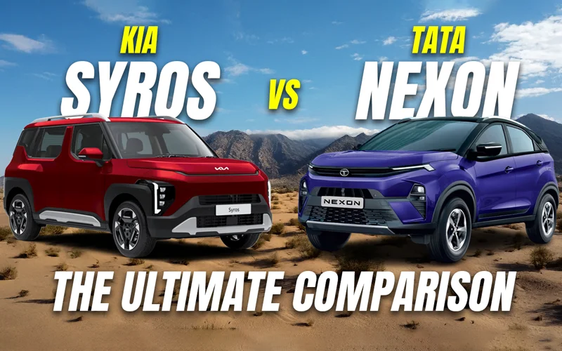 Kia Syros vs Tata Nexon: Sub Rs. 10 Lakh Battle | Which Car Is More Value For Money?