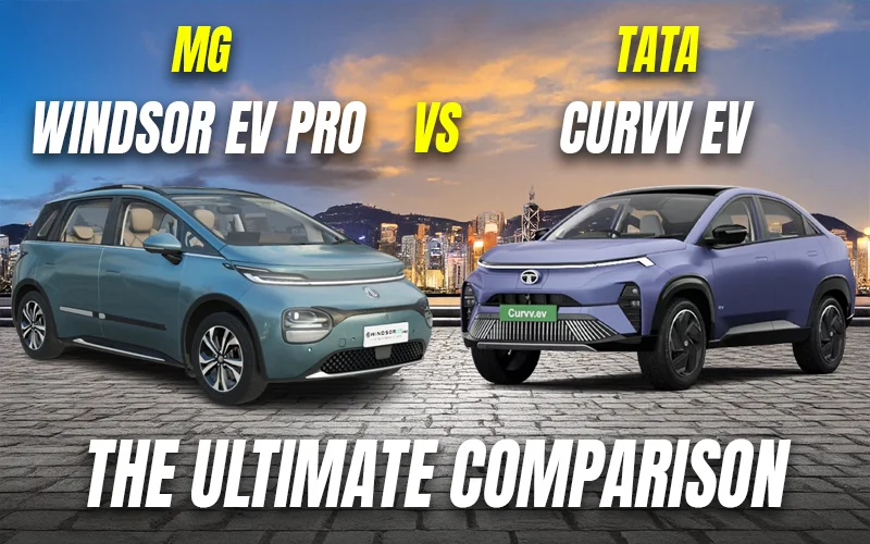 MG Windsor EV vs Tata Curvv EV Sub Rs. 19 Lakh Battle | Which Car Is More Value For Money?